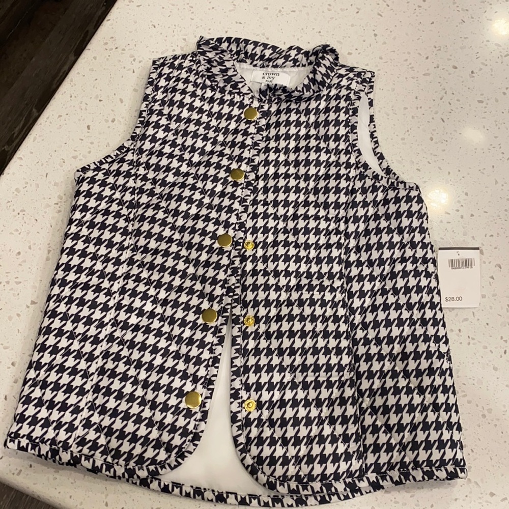 Crown & Ivy girls vest
